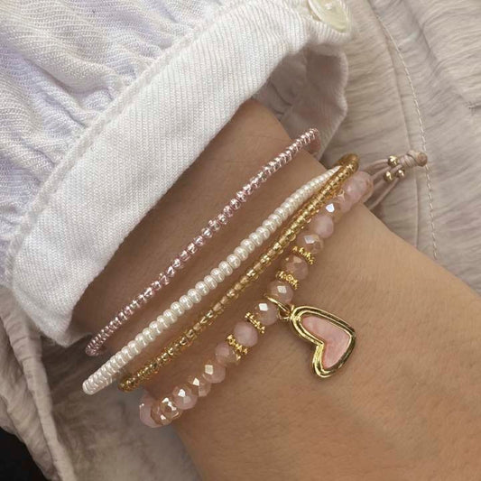 Pulsera amor pastel