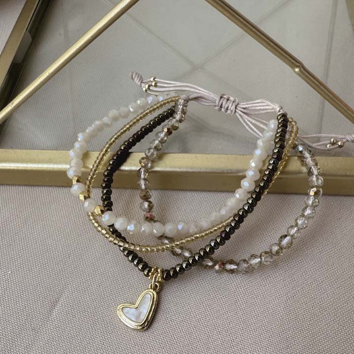 Pulsera amor vainilla