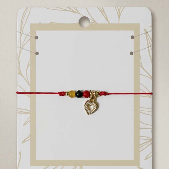 Pulsera Bandera de corazón