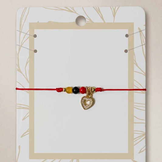 Pulsera Bandera de corazón