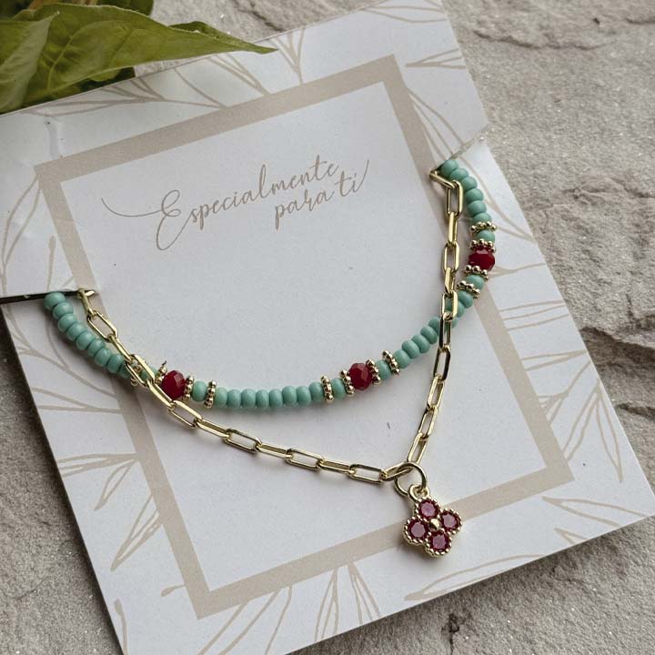 Pulsera Flor del bosque