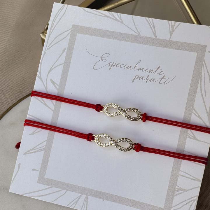 Pulsera infinito de luz