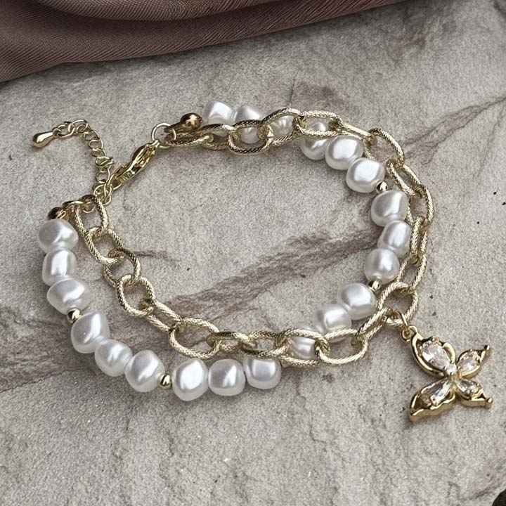 Pulsera Mariposa del bosque