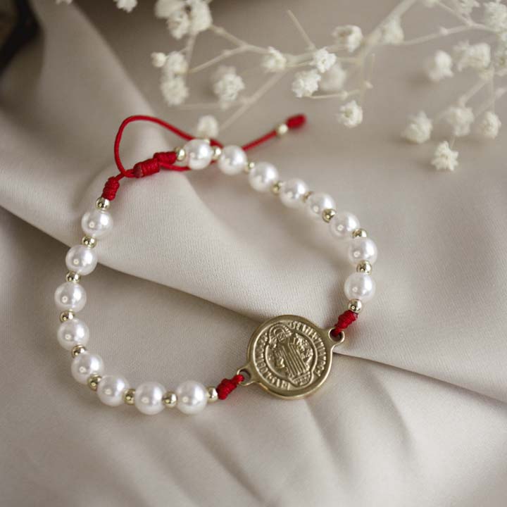 Pulsera oración San Benito