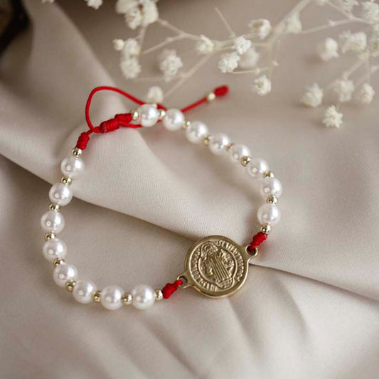 Pulsera oración San Benito
