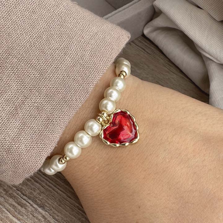 Pulsera pasión de corazón