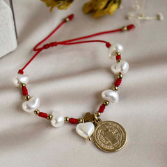 Pulsera San Benito perla