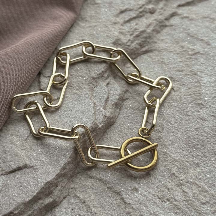 Pulsera Sol dorado