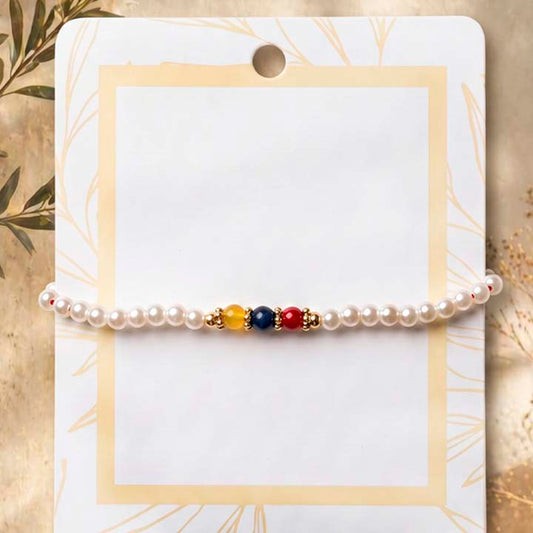 Pulsera Tricolor perla