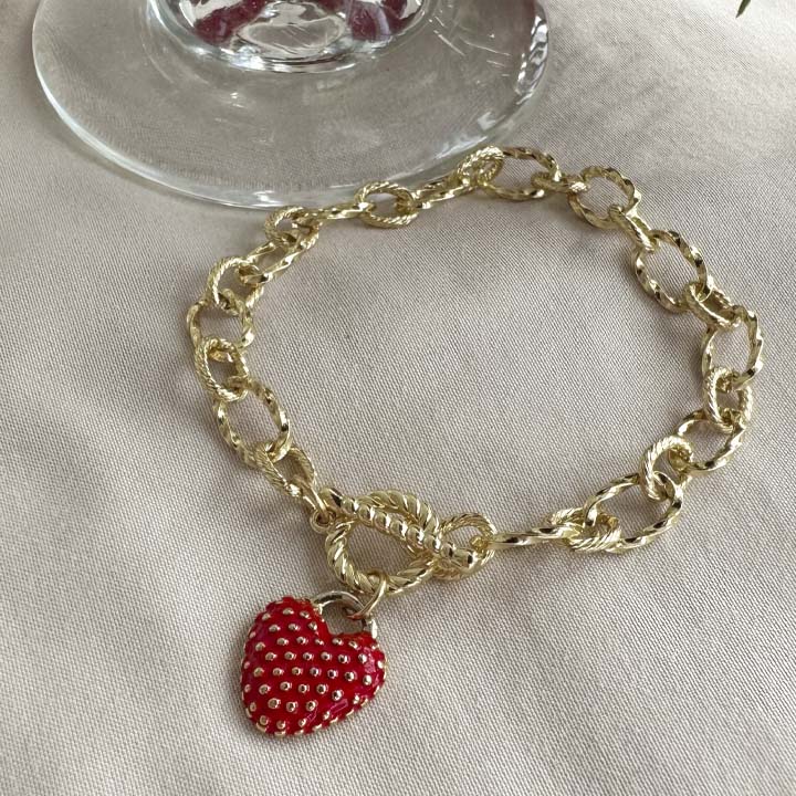 Pulsera Vino de amor rojo