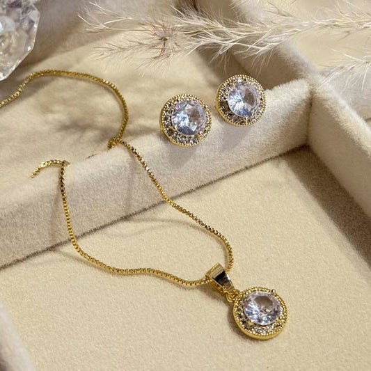 Set cadena tesoro blanco