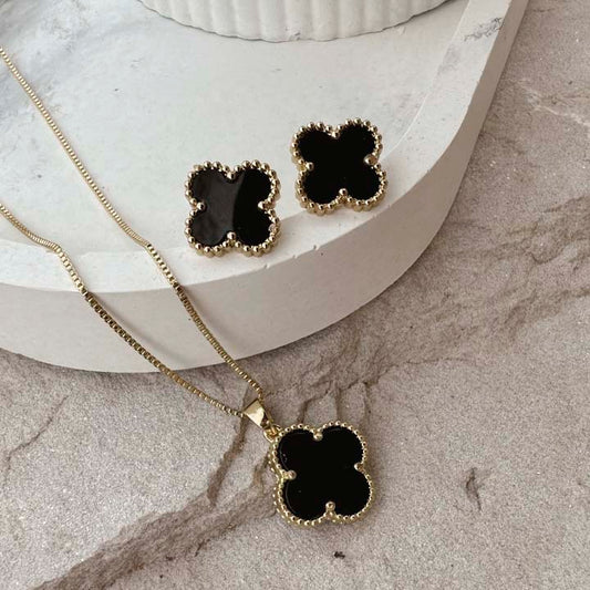 Cadena Suerte negro