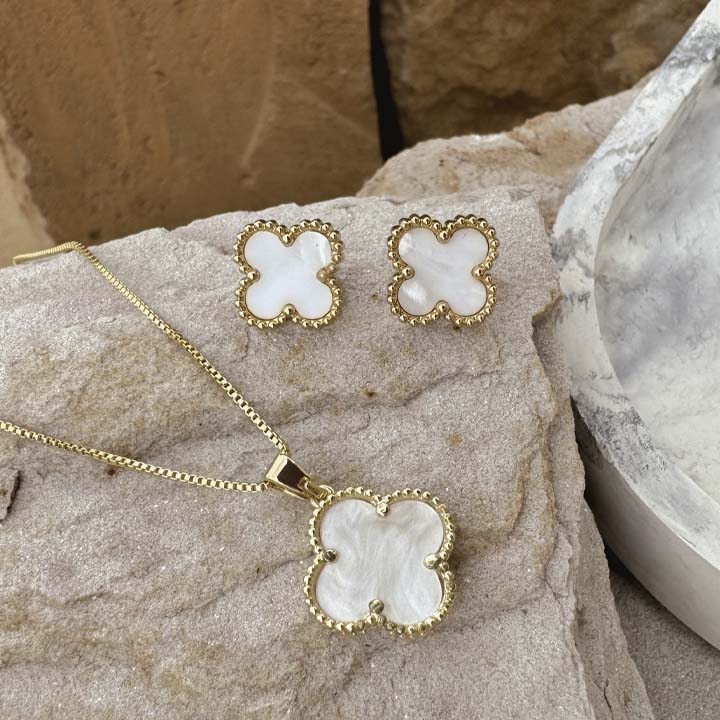 Cadena Suerte blanco