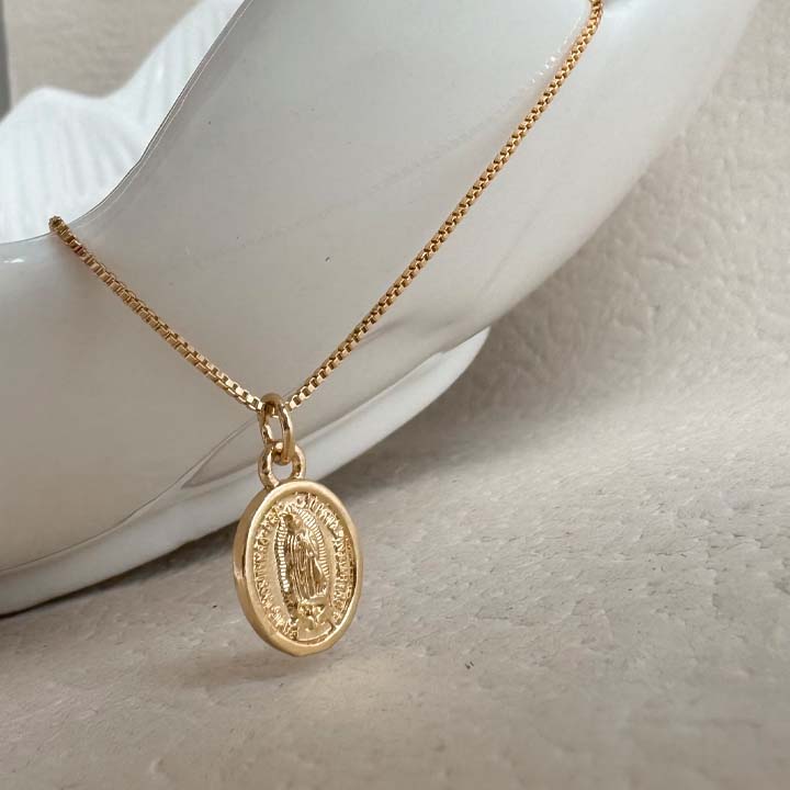 Cadena Medallita Virgencita