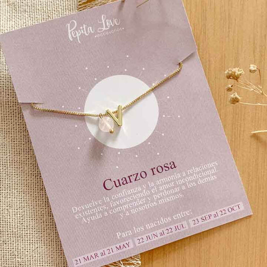 Cadena inicial piedra especial